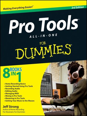 cover image of Pro Tools All-in-One For Dummies
